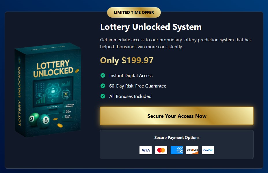 Lottery Unlocked Price